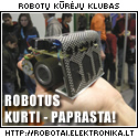 Robotų kūrėjų klubas: robotus kurti - paprasta!