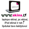 Skins.lt - nešiojamųjų bei asmeninių kompiuterių, „iPod“ ir šaldytuvų skinai