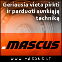 MASCUS.LT - geriausia vieta pirkti ir parduoti sunkiąją techniką