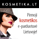 KOSMETIKA.LT – didžiausia specializuota elektroninė kosmetikos ir parfumerijos parduotuvė Lietuvoje