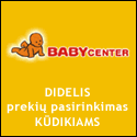 „BabyCenter“ – didelis prekių pasirinkimas kūdikiams ir vaikams