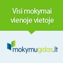 Tinkamus mokymus padės išsirinkit portalas www.mokymugidas.lt