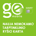 „Gemobile“ SIM kortelės – naujos galimybės mažinti roamingo kainas. Užsienyje kalbėk kaip namie!